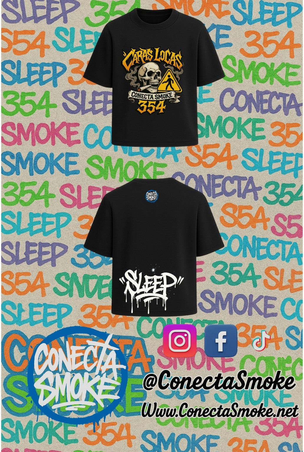Playera “Zona Caras Lokas – Peligro Real”