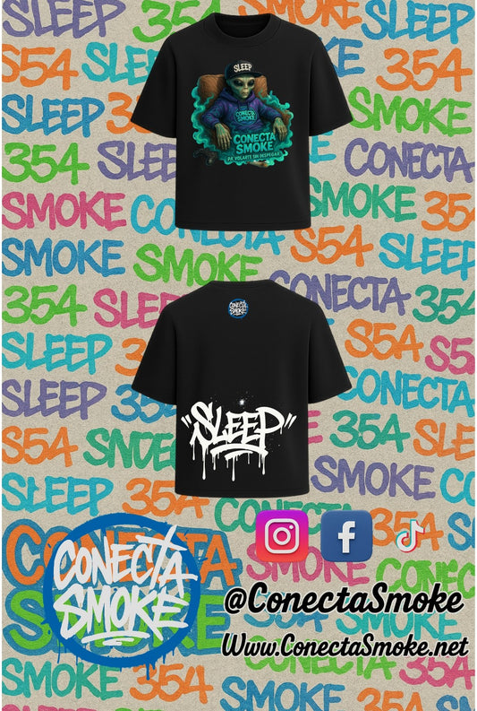 Playera "Alien del Barrio - Pa’ Volarte Sin Despegar"