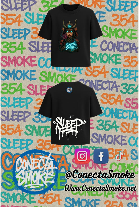 Playera "Guerrera de Humo - Honor y Flow"