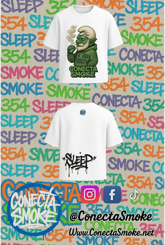 Playera "PapaWeed - El Pitufo del Barrio"